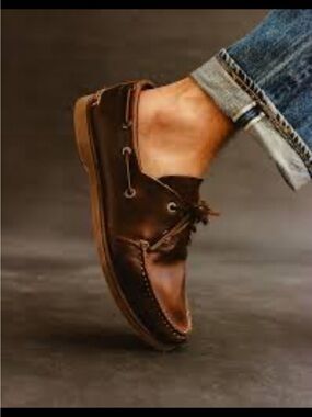 Quoddy X SeeVees Collab Blucher  Brown Vibram Sole. Men’s Size 8